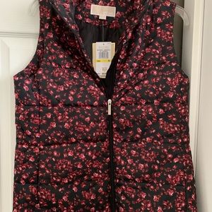 Michael Kors christmas Vest Medium NWT